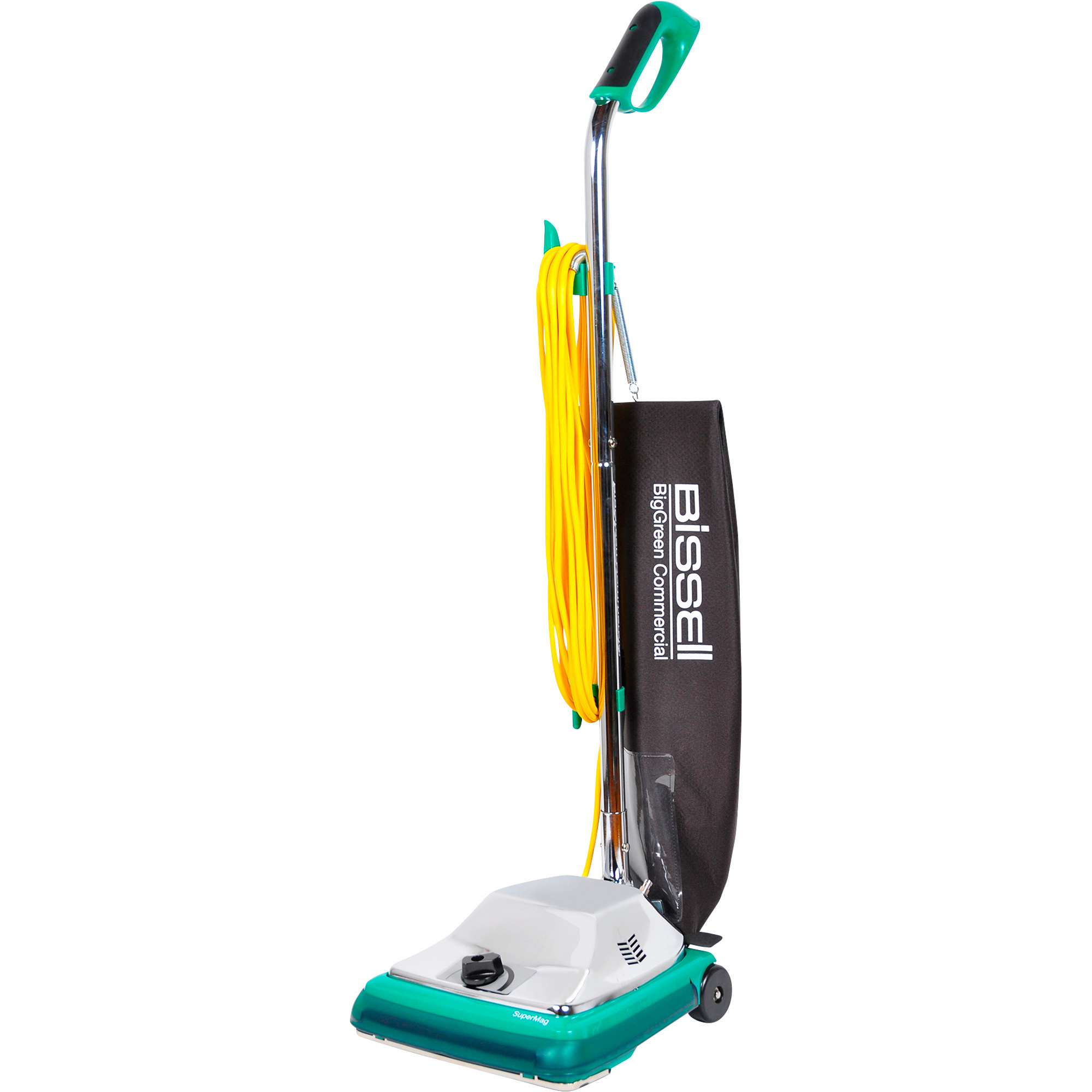 Bissell Big Green Commercial Probag Advanced Filtration Upright Vacuum Cleaner, 12in.W, Model# BG101H